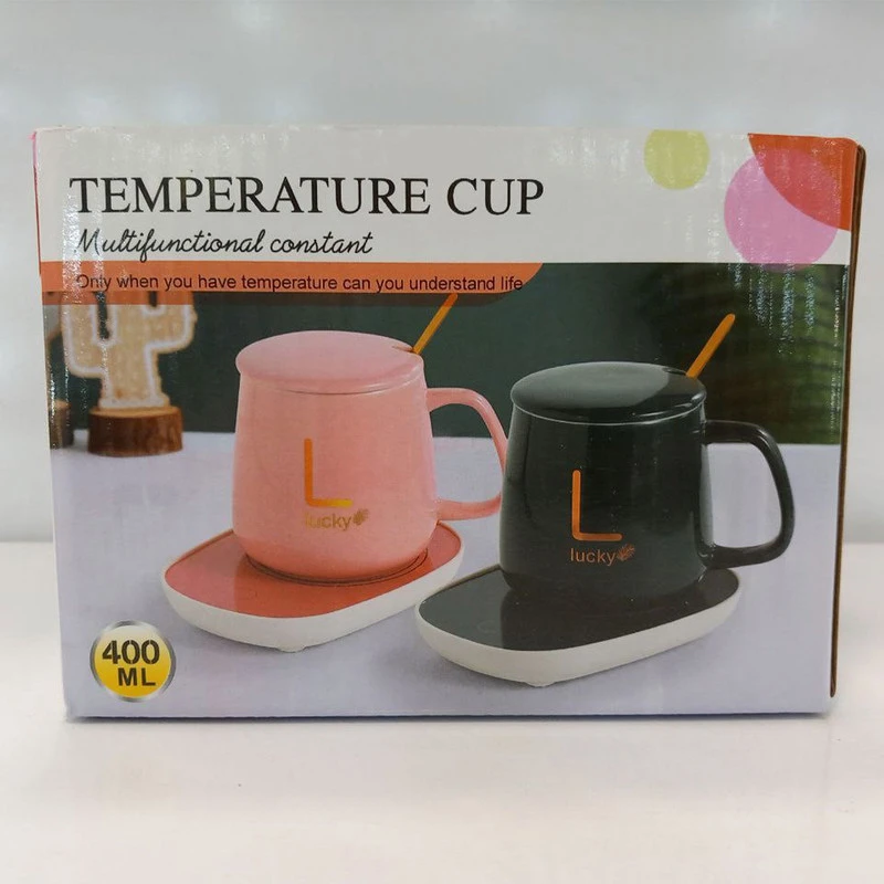 ماگ حرارتی لاکی (Lucky) مدل TEMPERATURE CUP سپندآسا
