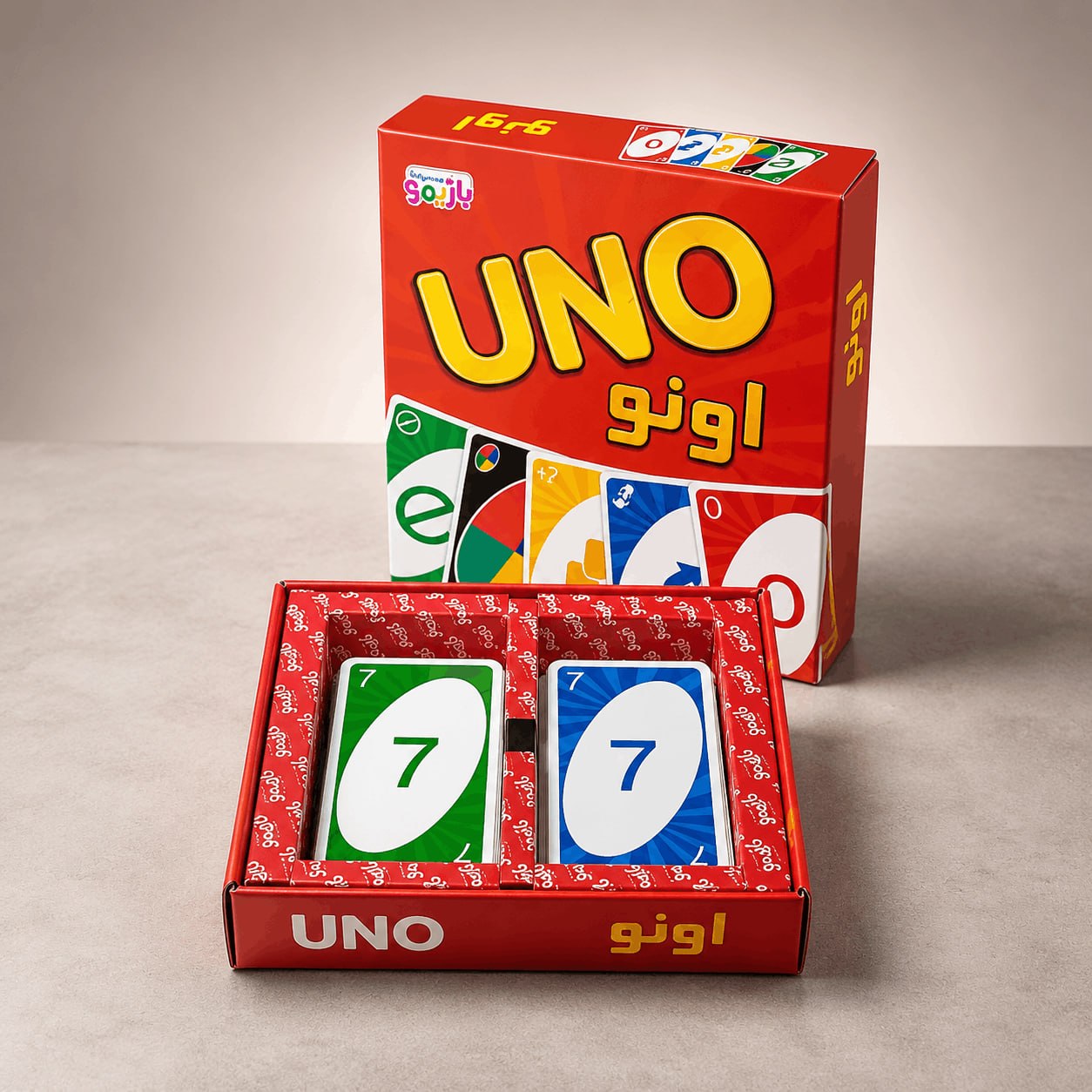 بازی فکری اونو 120 کارتی بازی فکری uno