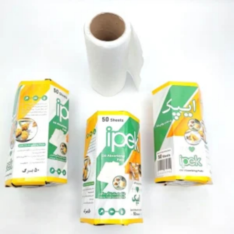 دستمال رولی جذب روغن غذا