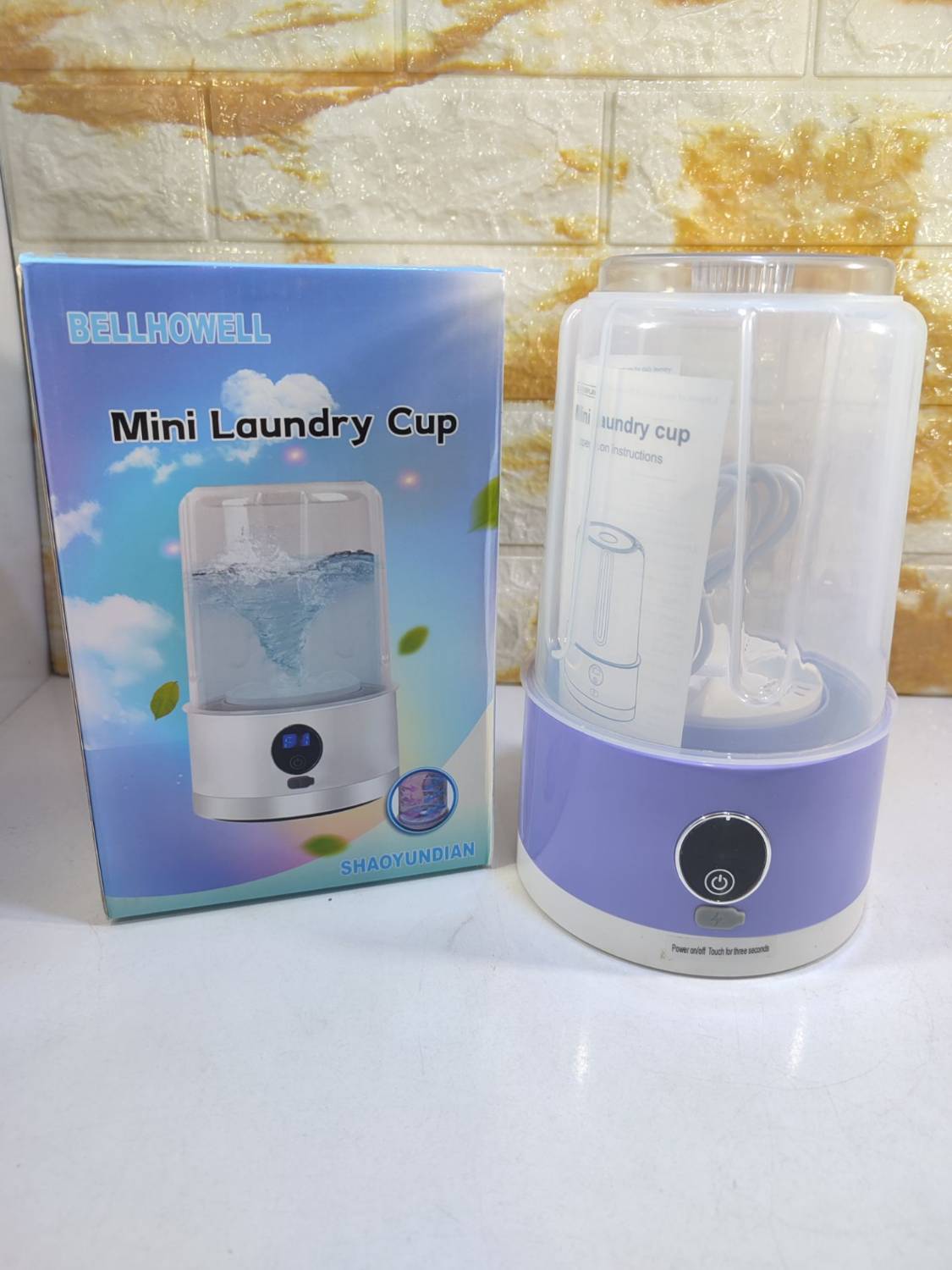 مینی واش شارژی قابل حمل BELLHOWELL