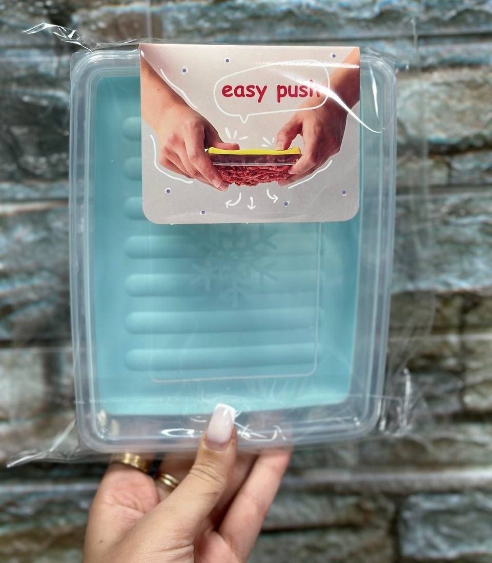 ظرف گوشت کف سیلیکونی بزرگ درب دار