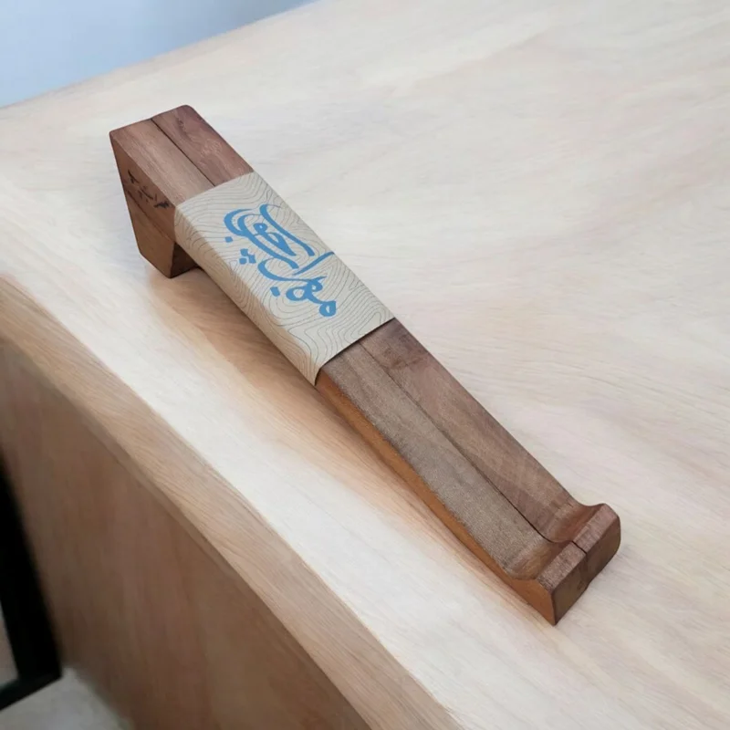 پایه چوبی دوتایی لپ تاپ