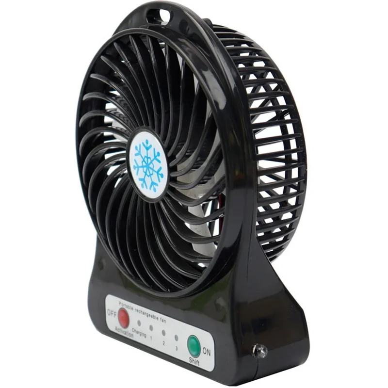 پنکه شارژی رومیزی مدل portable